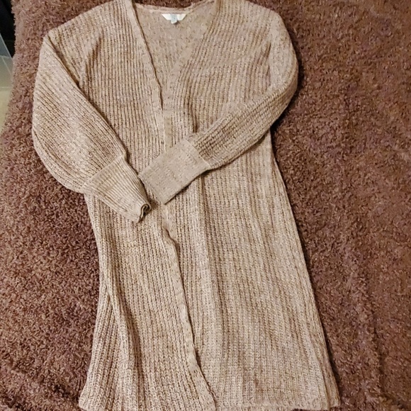 Time & Tru Long Cardi - Picture 2 of 3